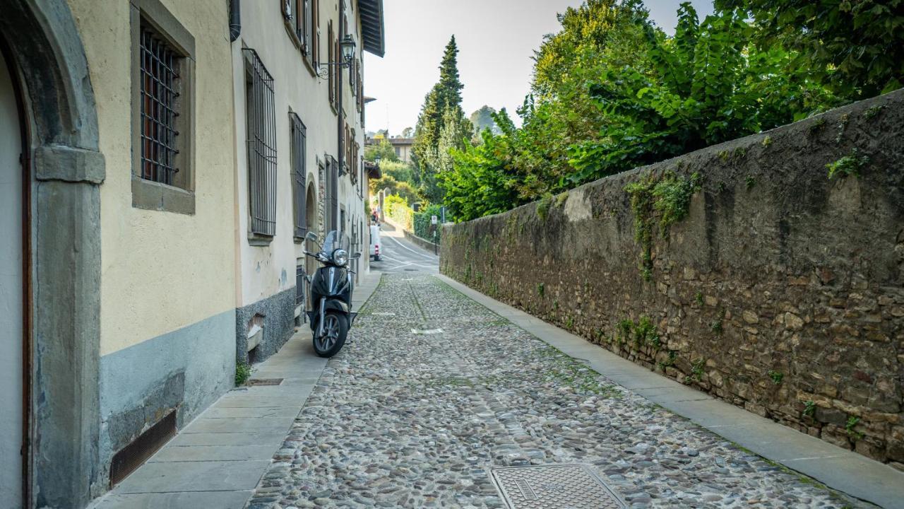 Splendida Vista Su Citta Alta Lägenhet Bergamo Exteriör bild